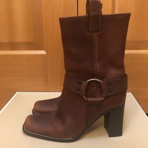 Michael Kors heeled boots.  EUC!